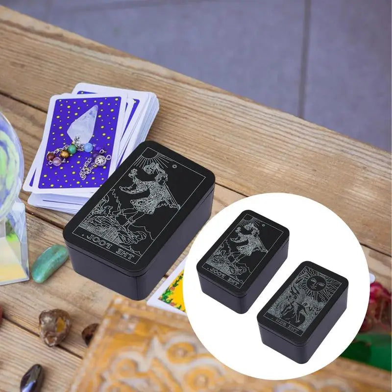 Tarot Card Iron Storage Box