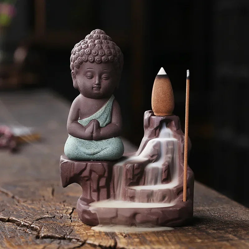 AuraFallsZen™ Liquid Smoke Waterfall & Meditation Kit