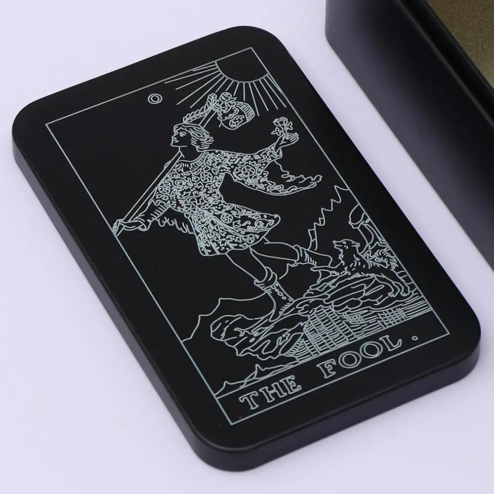 Tarot Card Iron Storage Box