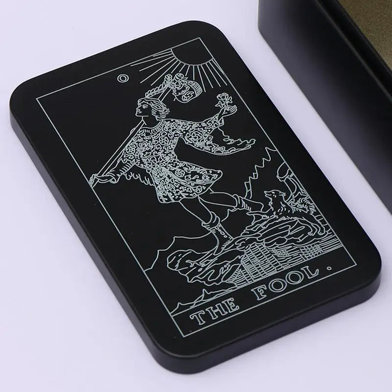 Tarot Card Iron Storage Box