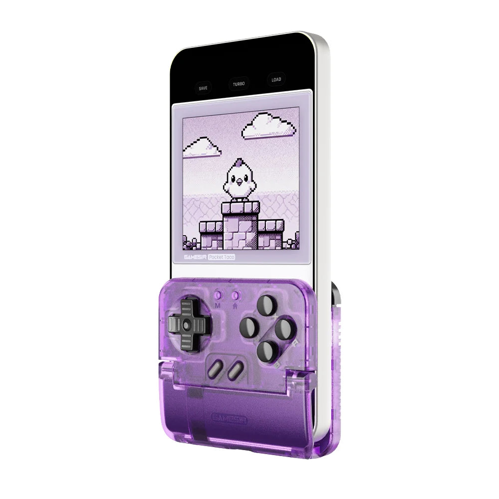 Gamesir Pocket Taco Mobile Controller Gamepad for Android, Portable Clamp-Style Gamepad for Classic Arcade Games Vertical Handheld Gamepad