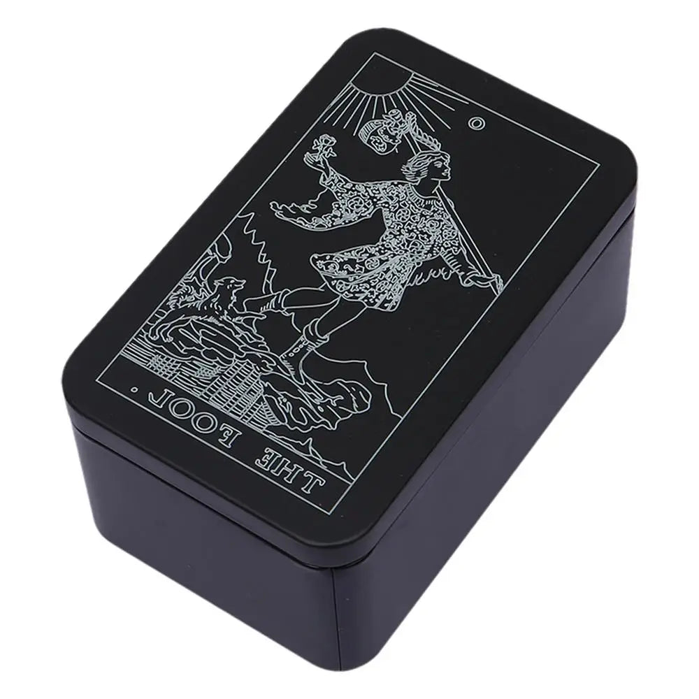 Tarot Card Iron Storage Box