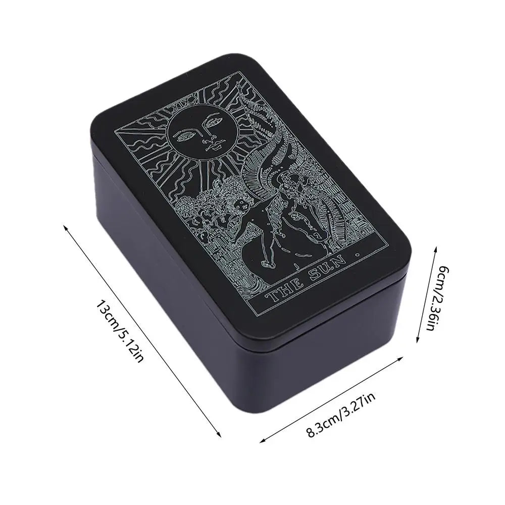 Tarot Card Iron Storage Box