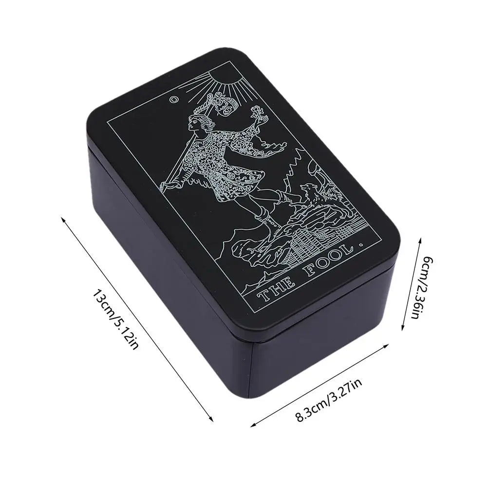 Tarot Card Iron Storage Box