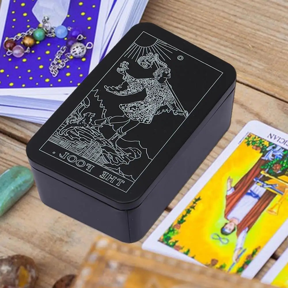 Tarot Card Iron Storage Box