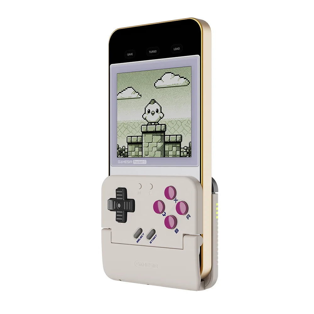 Gamesir Pocket Taco Mobile Controller Gamepad for Android, Portable Clamp-Style Gamepad for Classic Arcade Games Vertical Handheld Gamepad