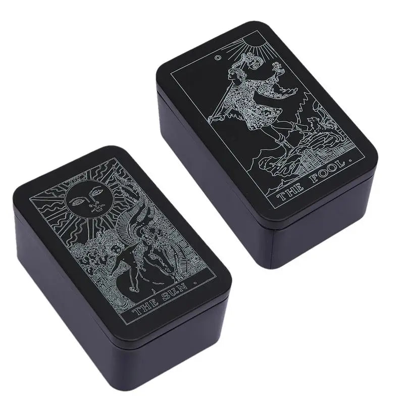 Tarot Card Iron Storage Box